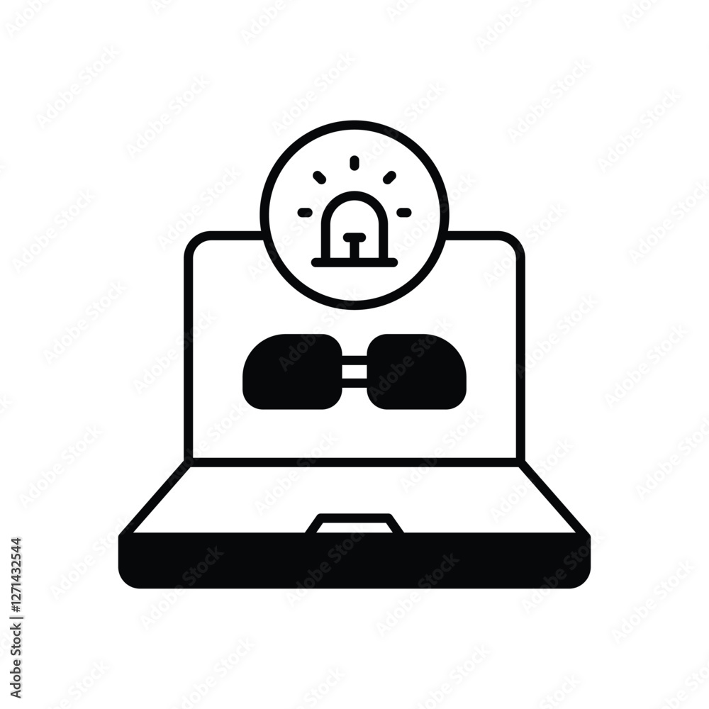 Cybercrime icons vector stock illustration Cybercrime icons vector stock illustration