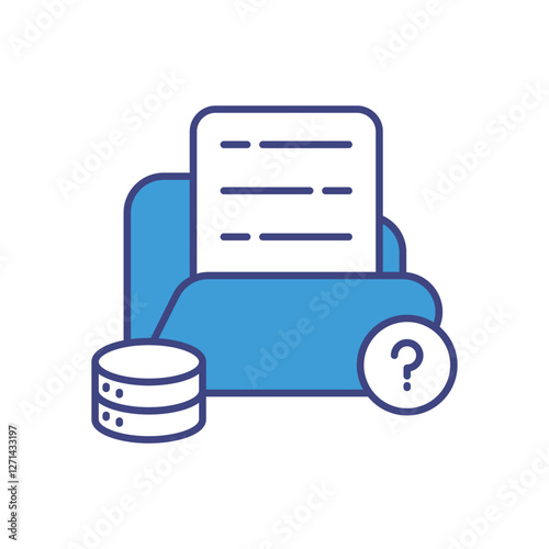 Data Anonymization icons vector stock illustration