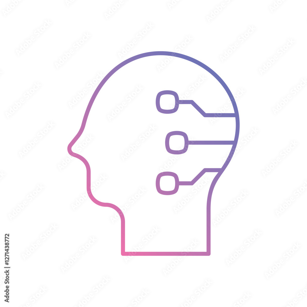 Ai Explainability icons vector stock illustration Ai Explainability icons vector stock illustration