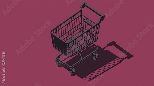 Growth strategist optimizing direct-to-consumer (DTC) e-commerce models, isolated on a rich maroon background