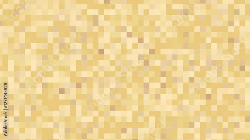 Yellow and beige pixelated background ideal for digital designs website backgrounds social media posts and technologyrelated themes photo