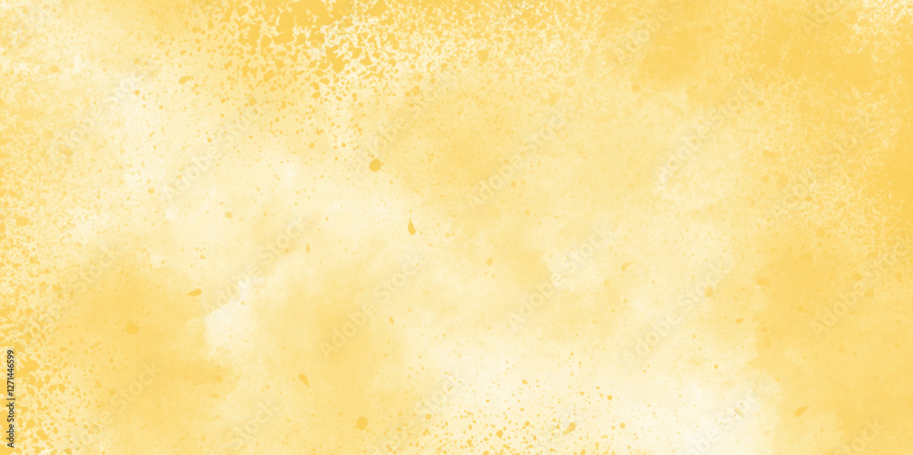 Abstract lemon yellow watercolor painted paper texture background. acrylic grunge texture, watercolor drawing on white background, yellow small splashes of paint on paper. Abstract lemon yellow watercolor painted paper texture background. acrylic grunge texture, watercolor drawing on white background, yellow small splashes of paint on paper.
