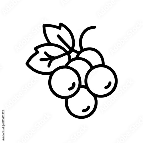 blackcurrant icon design
