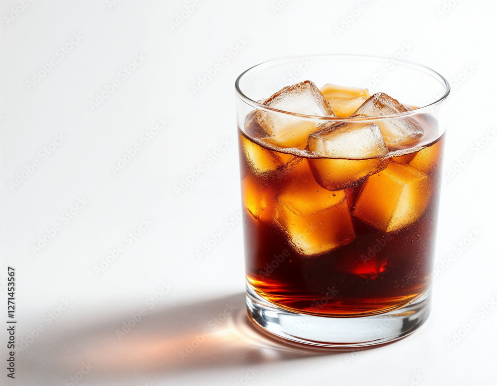 glass of cola glass of cola