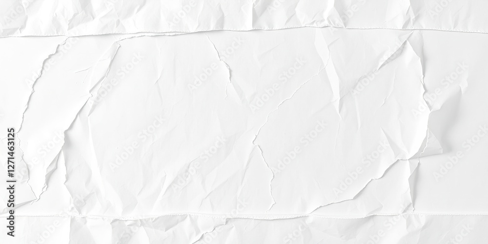 Fototapeta premium Authentic Japanese Manga Paper Background with Tears and Creases