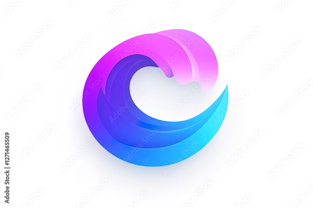 Abstract Blue and Purple Water Wave Logo Design: A captivating gradient vector illustration perfect for eco-friendly businesses, aquatic brands, and any project needing a fluid, modern, and dynamic Abstract Blue and Purple Water Wave Logo Design: A captivating gradient vector illustration perfect for eco-friendly businesses, aquatic brands, and any project needing a fluid, modern, and dynamic