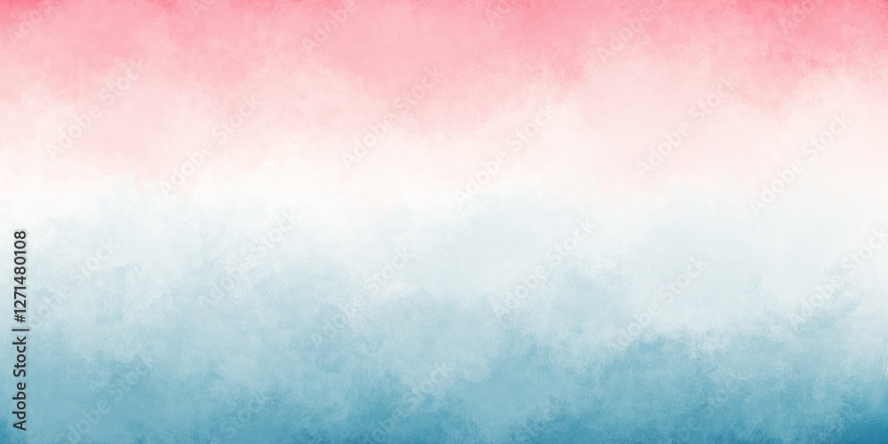 Delicate Watercolor Texture Background with Gradient of Pink White and Blue Colors Delicate Watercolor Texture Background with Gradient of Pink White and Blue Colors