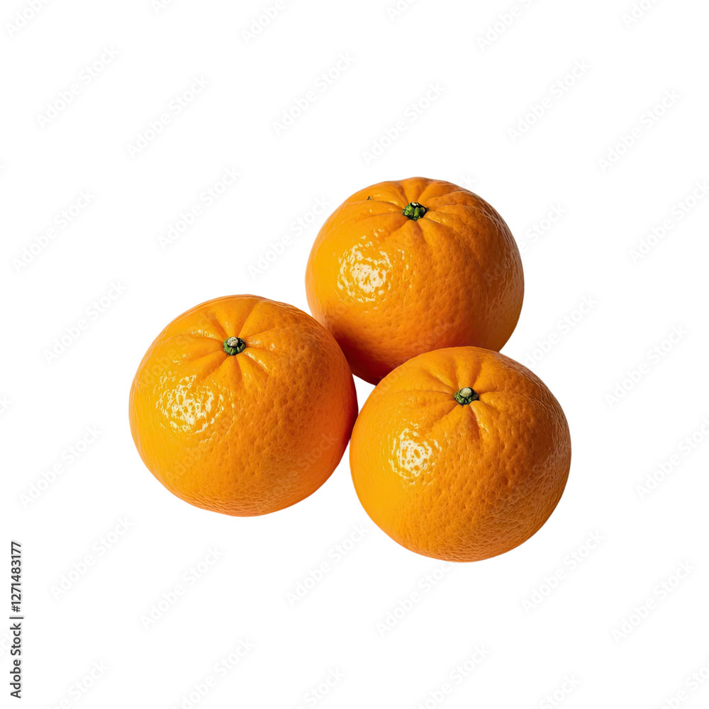 Fresh Orange Isolated On Transparent Background, Generative AI Fresh Orange Isolated On Transparent Background, Generative AI