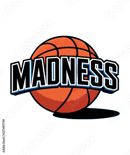 "Madness T-Shirt Design – Unique & Trendy Graphic Tees for Bold Styles"