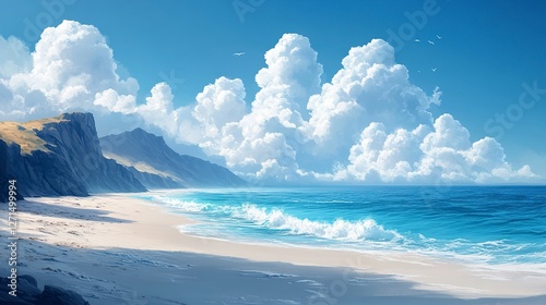 coast background,illustration --ar 16:9 --stylize 450 --v 6.1 Job ID: ab74d662-cc75-475a-9ed2-6886b0fe7b0e