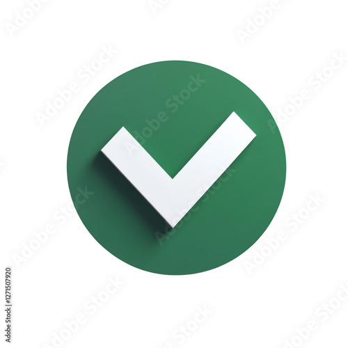 Free Download Check mark button isolated on a transparent background - GFXLoad