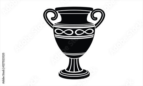 Ancient Greek Vase: Elegant and Simple