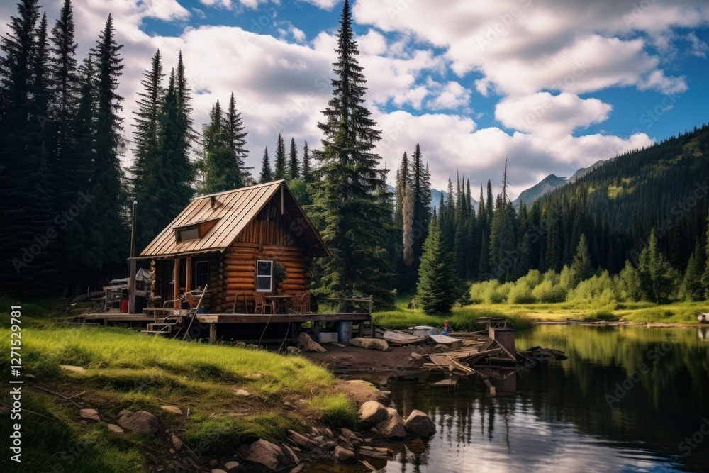 Fototapeta premium Architecture landscape outdoors building.