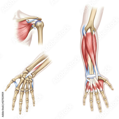 Anatomy and arthritis model