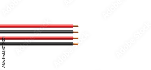 Copper wire vector, Electric copper wire vector illustration.