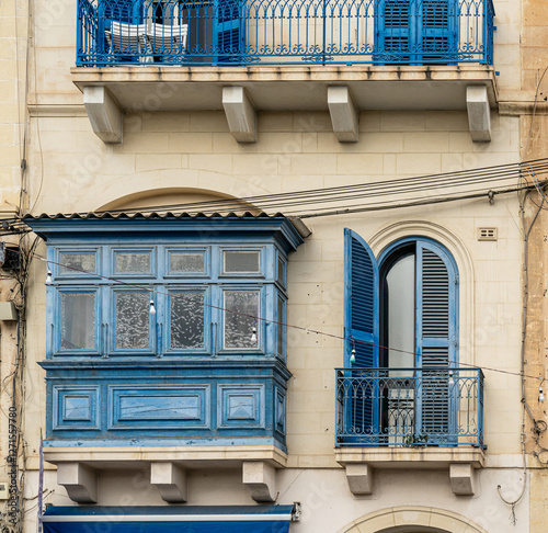 Traditional house detail in Malta