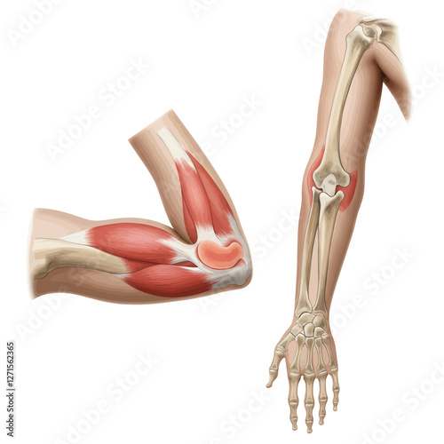 Anatomy and arthritis model