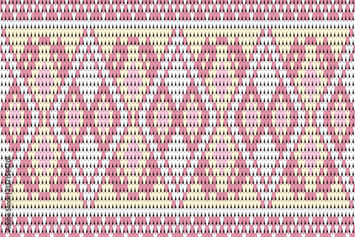 knitted background with knitted pattern, knitting  pattern, Knitted Seamless Fabric Pattern, Beautiful Pink knitted texture