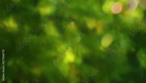 soft-focus green nature background with bokeh effect, blurred summer foliage, vibrant abstract backdrop for design projects

