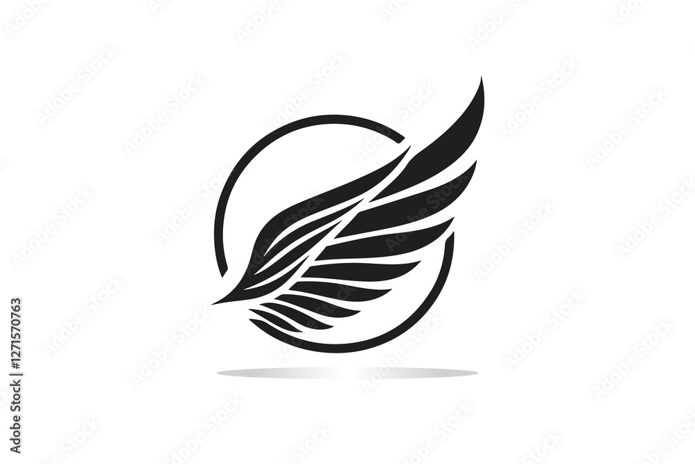 Logo wing in a different style Logo wing in a different style