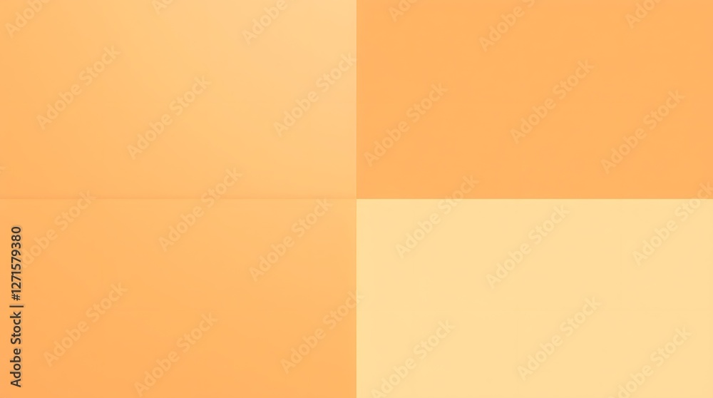 Fototapeta premium High-resolution stock photo Distinct split composition, golden hour light, commercial quality, bold divided sections, peach to cream gradient