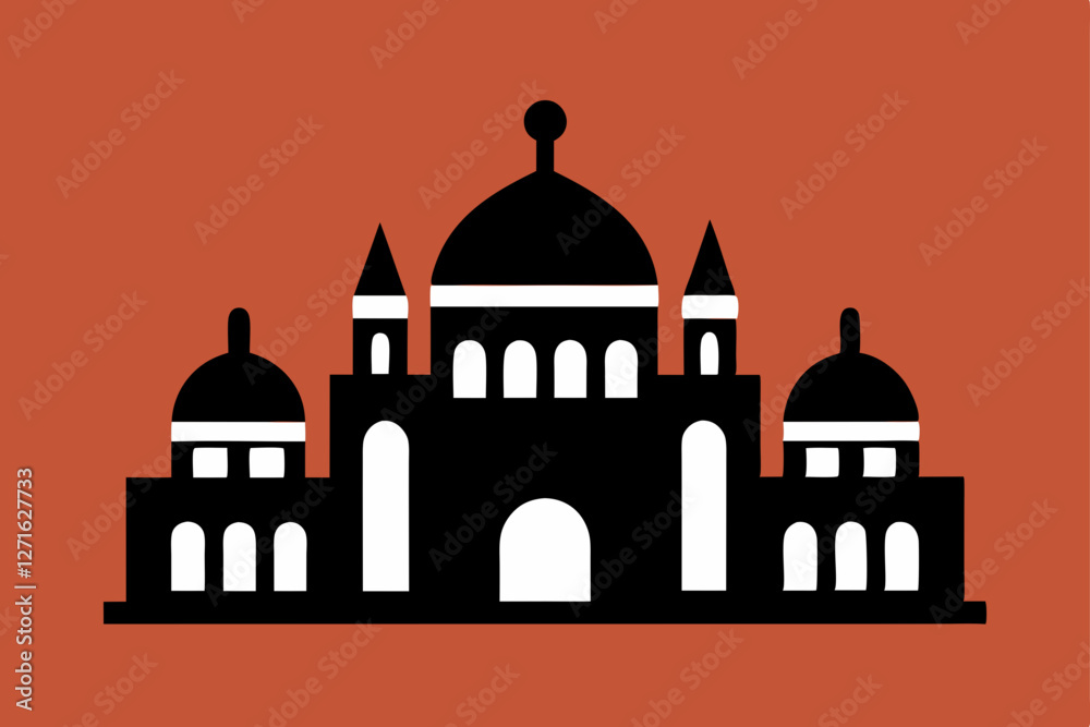 taj mahal vector illustration taj mahal vector illustration