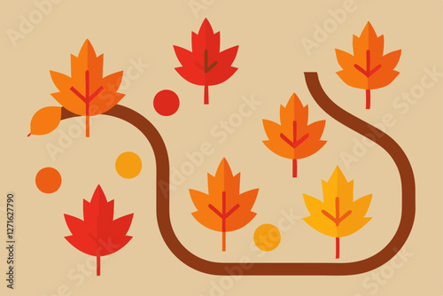 autumn leaves background