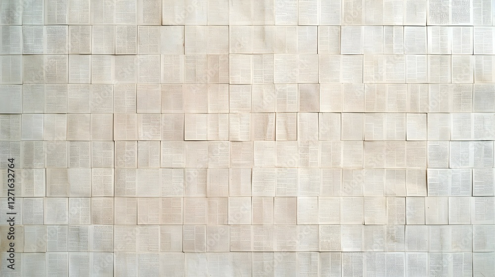Beige and White Paper Texture Background with Aged Document Pattern Beige and White Paper Texture Background with Aged Document Pattern