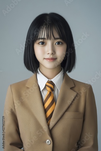 여학생 교복 사진