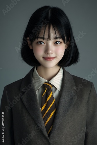 여학생 교복 사진