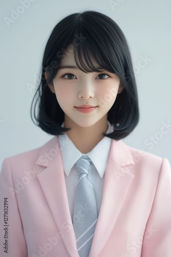 여학생 교복 사진