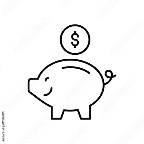 Save Money vector icon