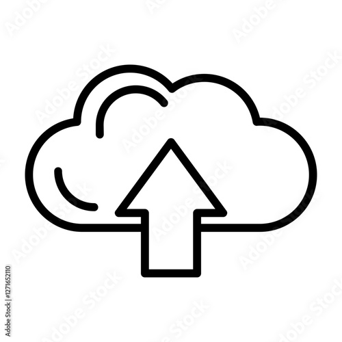 Cloud Uploading Icon