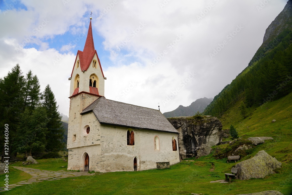 Valle Aurina or Ahrntal located in in northern Italy Valle Aurina or Ahrntal located in in northern Italy