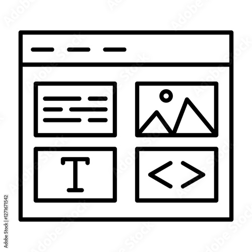 Web design Icon