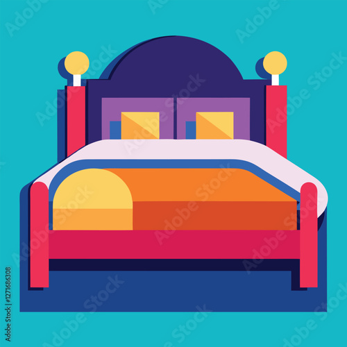 bed vector
