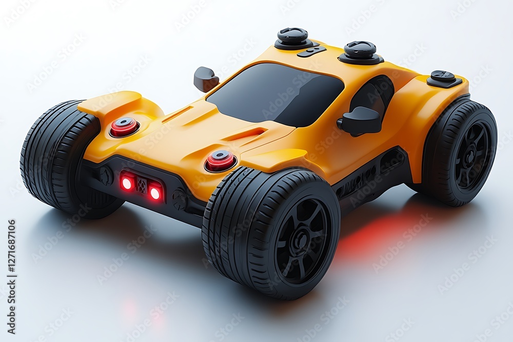 Fototapeta premium toy car for child 