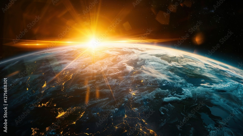 interactive software depicting a digital twin of Earth, being used to predict and adapt to climate related events interactive software depicting a digital twin of Earth, being used to predict and adapt to climate related events