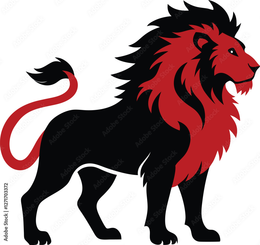 Lion Vector File for Bold and Majestic Designs. Lion Vector File for Bold and Majestic Designs.