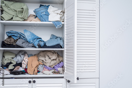 The commotion in the closet