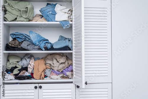 The commotion in the closet