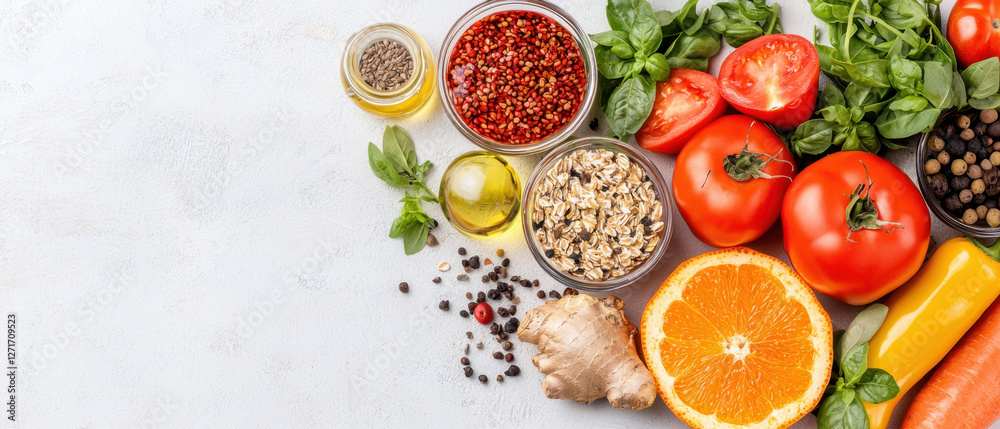 Building Strong and Supportive Health Networks. Fresh ingredients including tomatoes and spices Building Strong and Supportive Health Networks. Fresh ingredients including tomatoes and spices