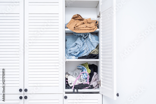 The commotion in the closet
