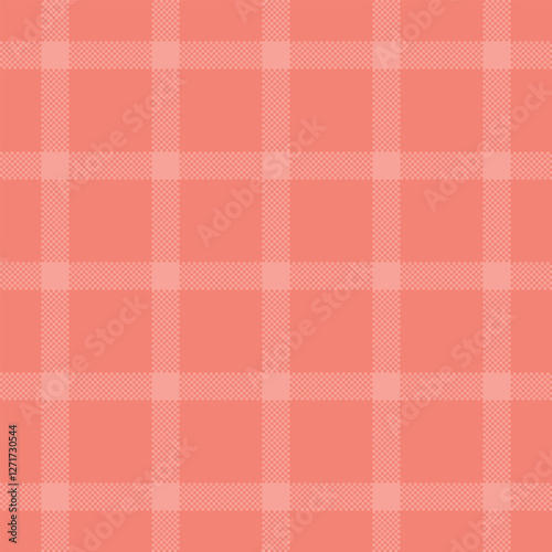 Line plaid textile seamless, anniversary pattern vector check. Invite texture tartan fabric background in red color.