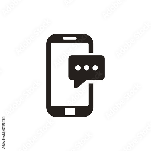 Phone icon, Telephone call symbol, Contact sign, Cell phone isolated on transparent background, icon for app or web site, Phone PNG