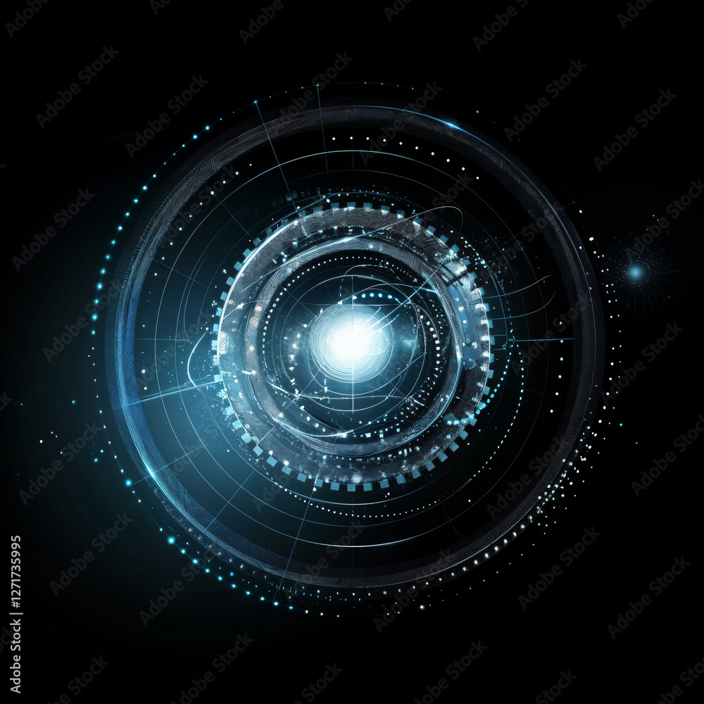glow effect on black background glow effect on black background