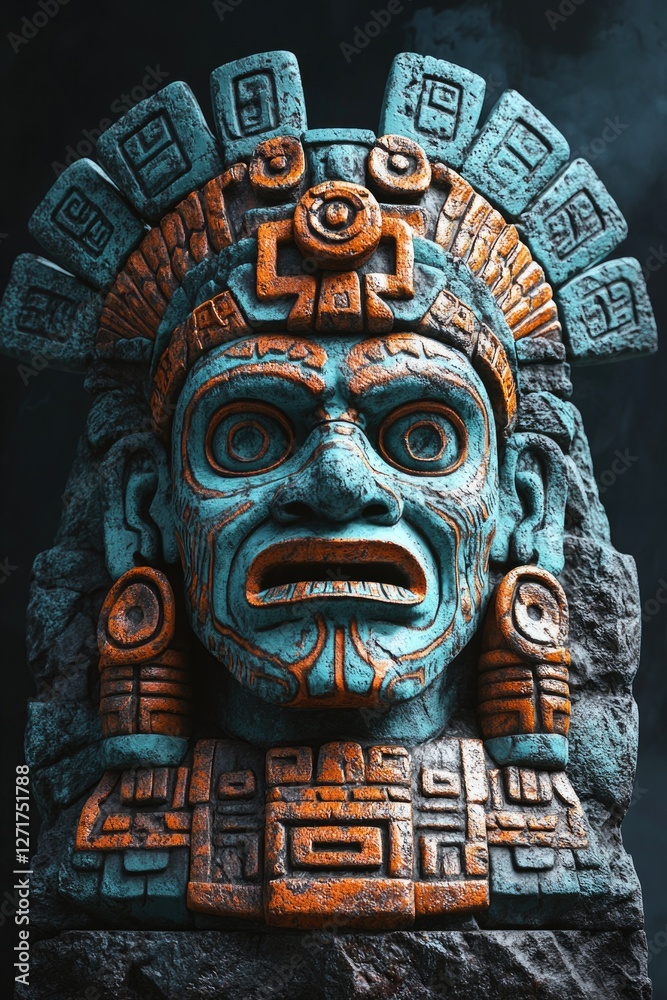 Obraz premium Angry Man Statue