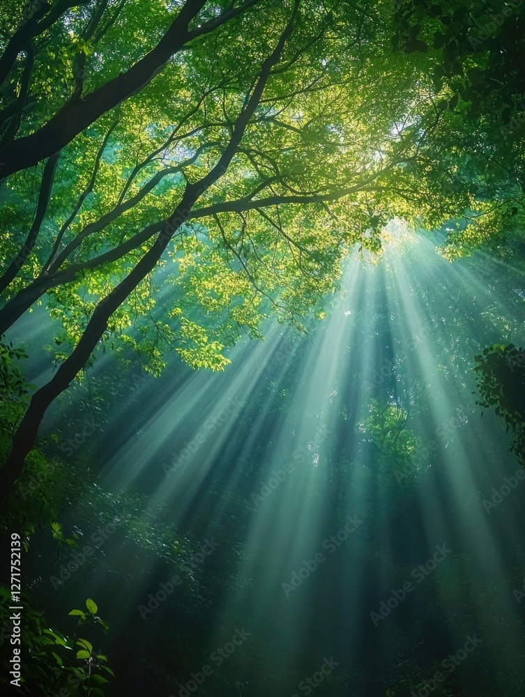 Obraz premium Forest SunLight