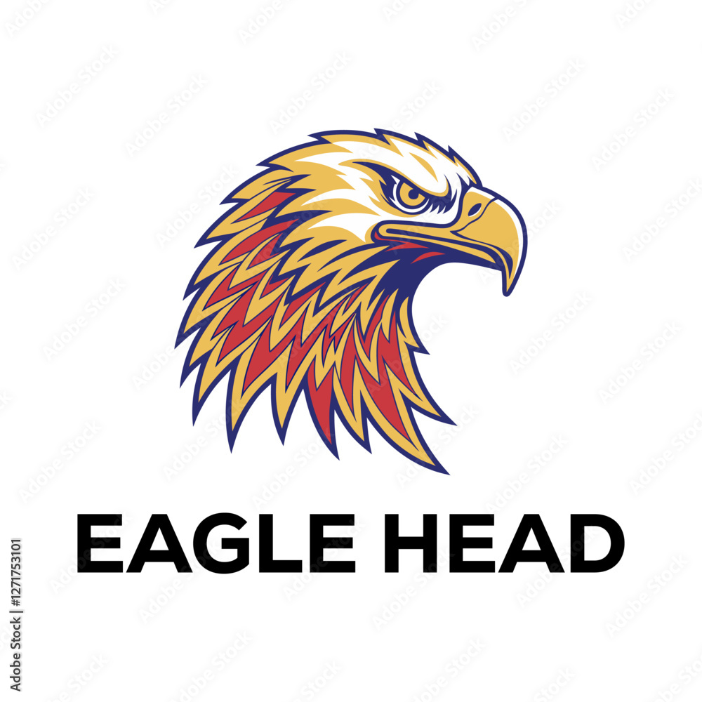 Obraz premium Head Eagle logo Design