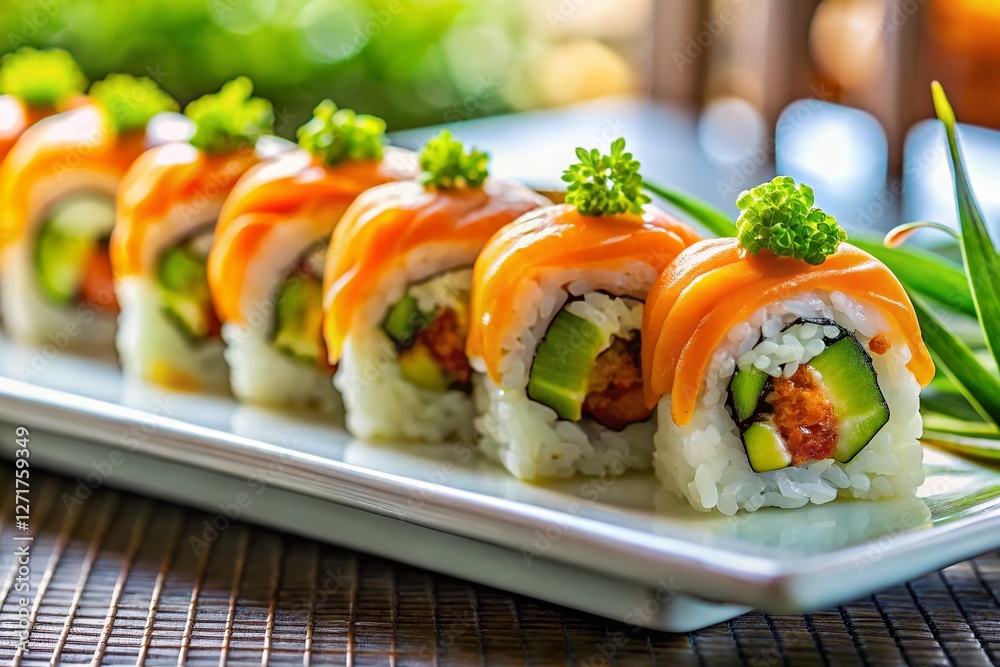 Delicious Corporate Catering: Gourmet Sushi Rolls for Business Meetings